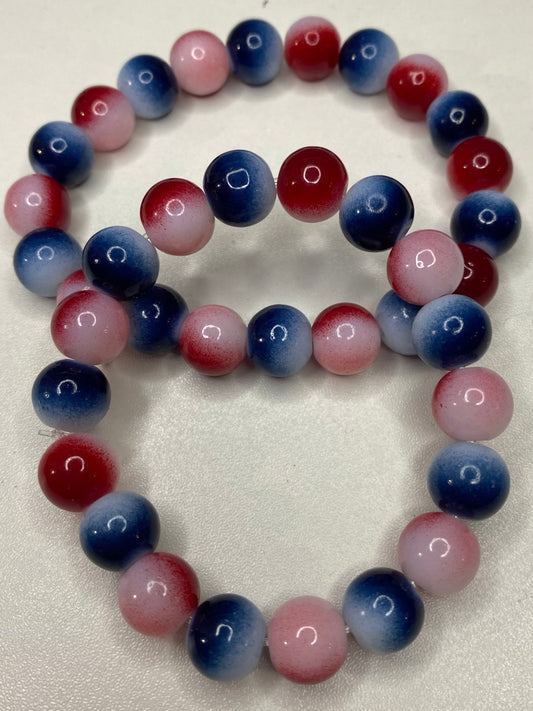 *Limited* Red, Blue and White Bracelet