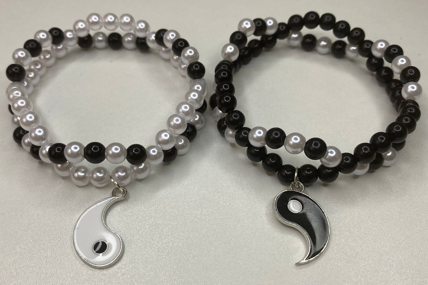 Matching Yin-Yang Bracelets