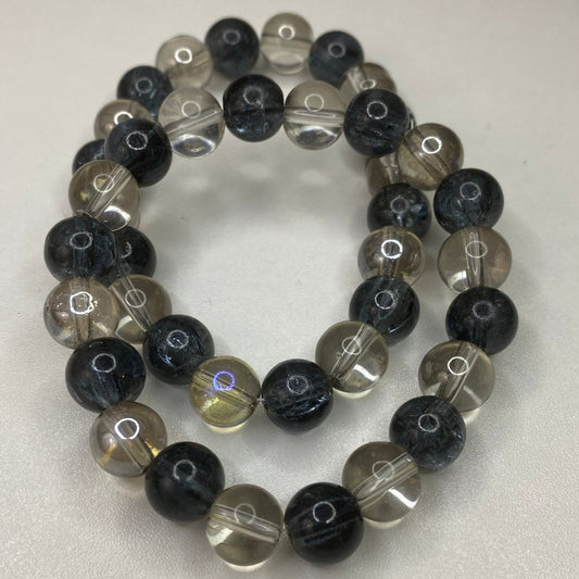 *Limited* Clear and Dark Navy Bracelet