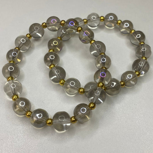 *Limited* Clear and Gold Bracelet