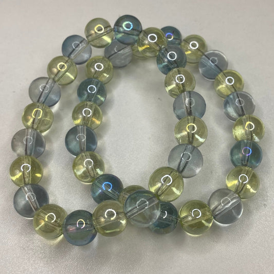 *Limited* Blue and Green Clear Bracelet